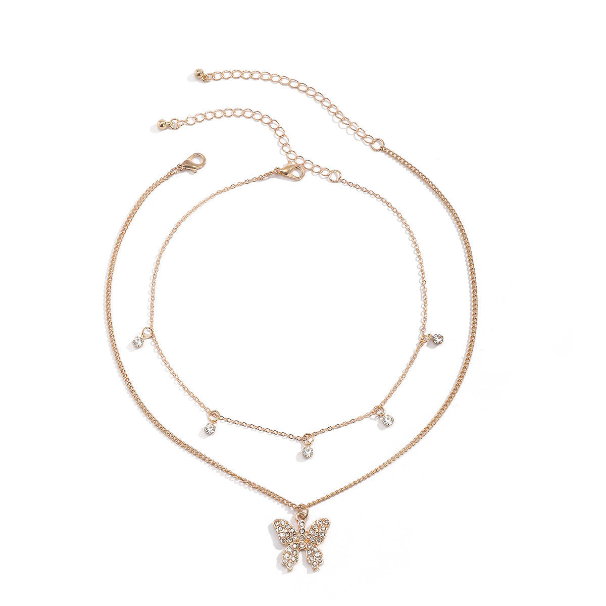 Butterfly Diamond Necklace