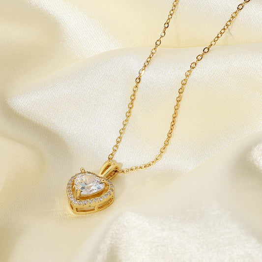 Gold Heart Necklace