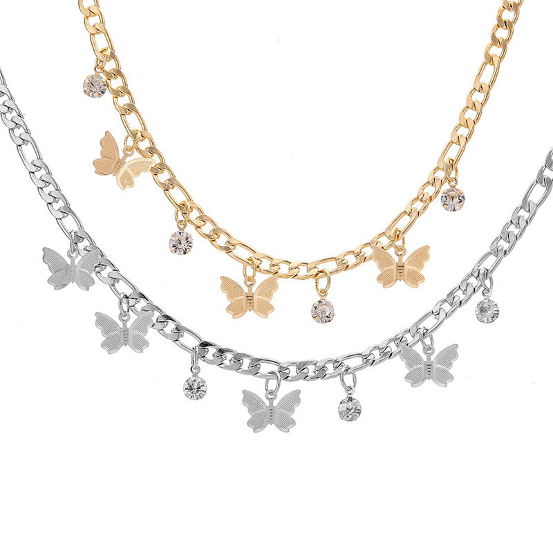 Butterfly Clavicle Necklace