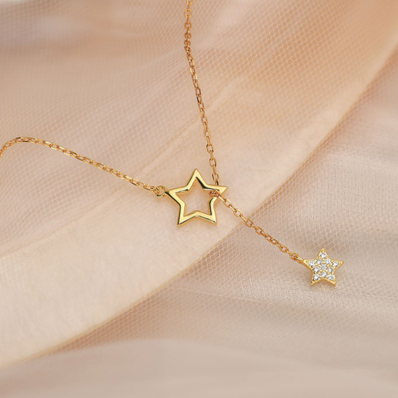 Sterling Silver Star Necklace