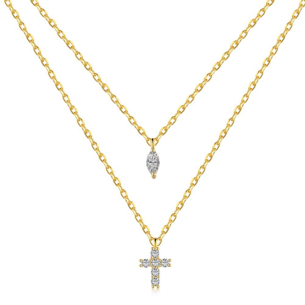 Sterling Silver Cross Necklace