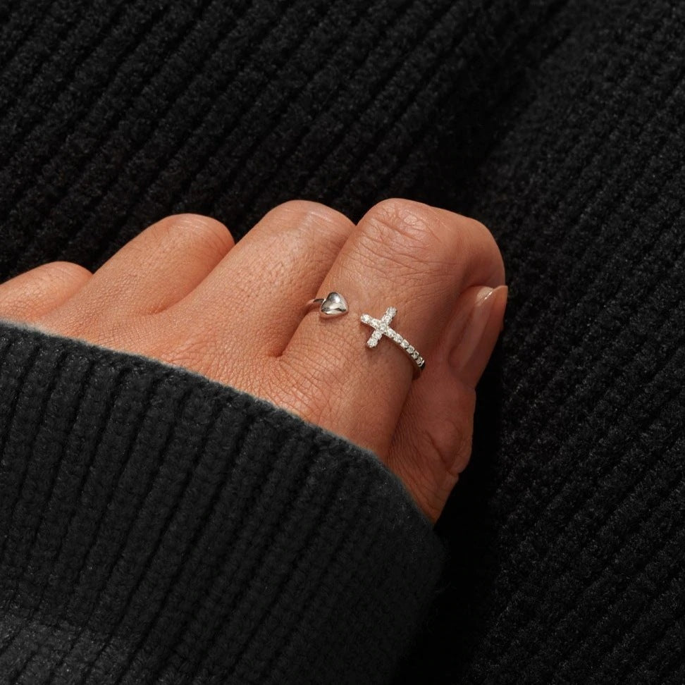 Love Cross Ring