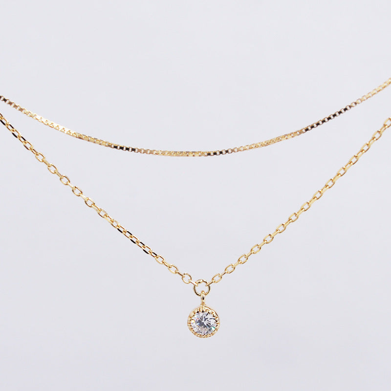 Zircon necklace