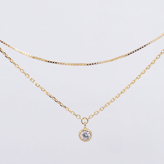 Zircon necklace