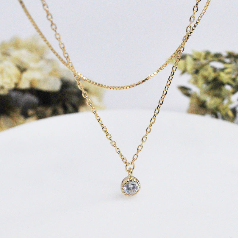 Zircon necklace