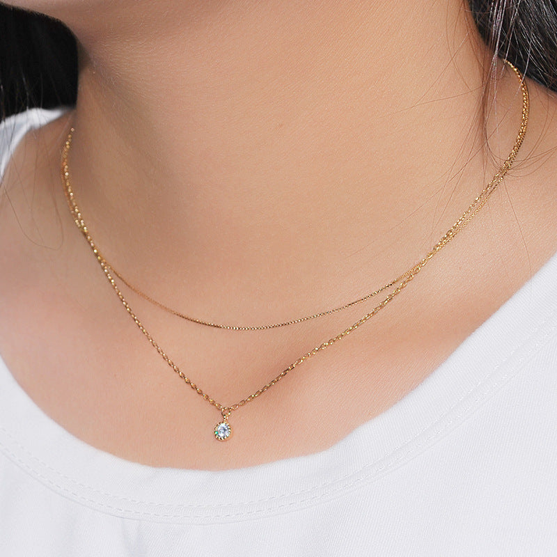 Zircon necklace