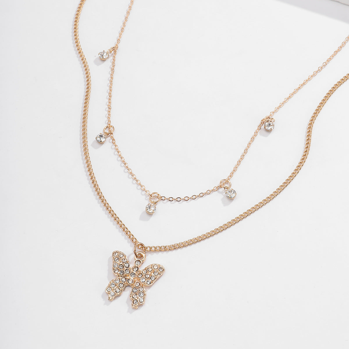 Butterfly Diamond Necklace