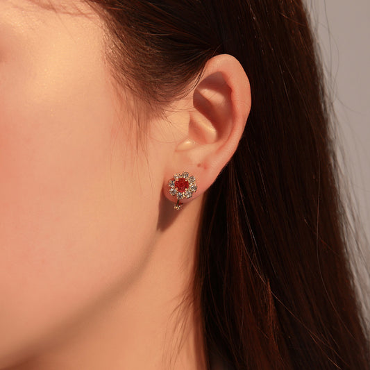 Temperament Diamond Earrings