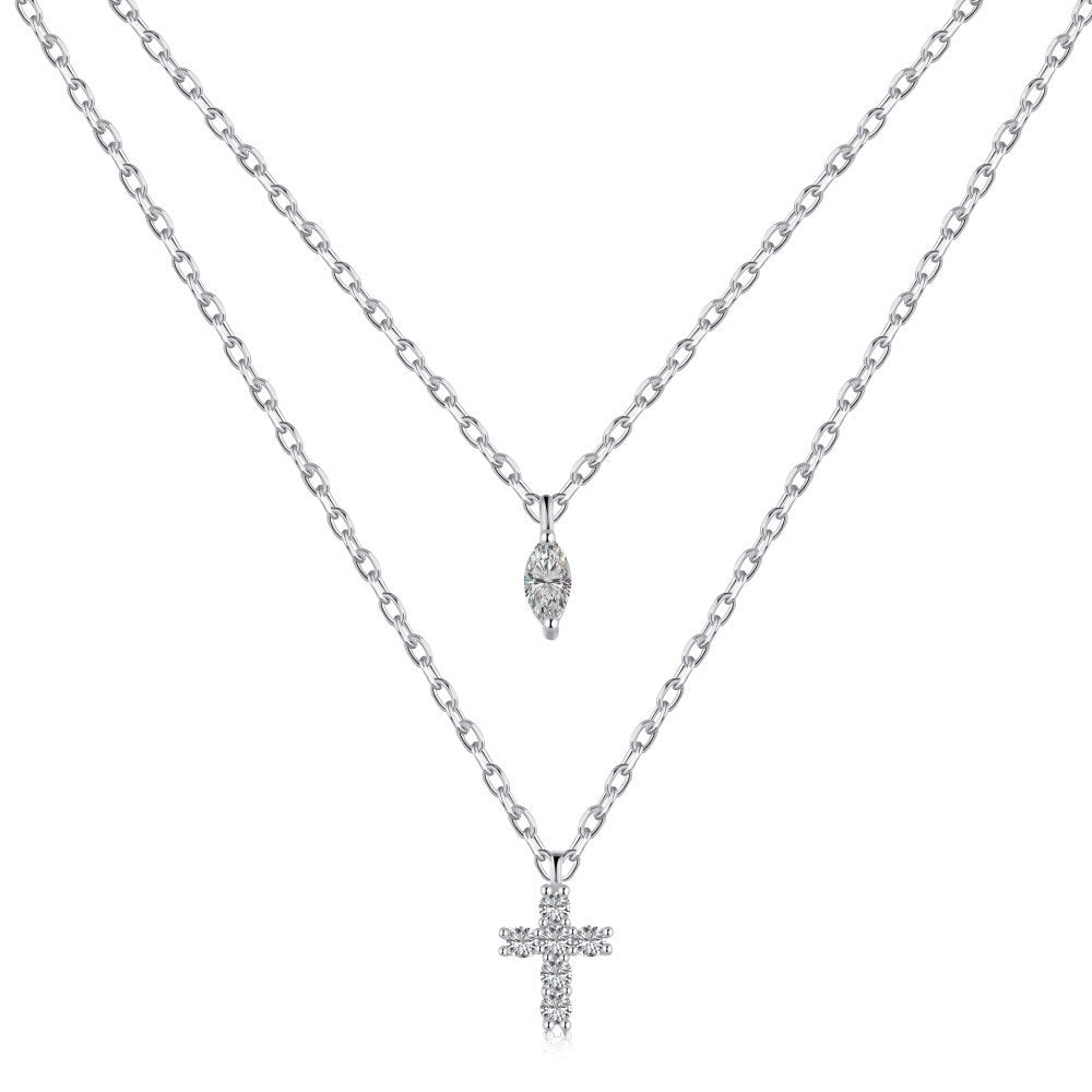 Sterling Silver Cross Necklace