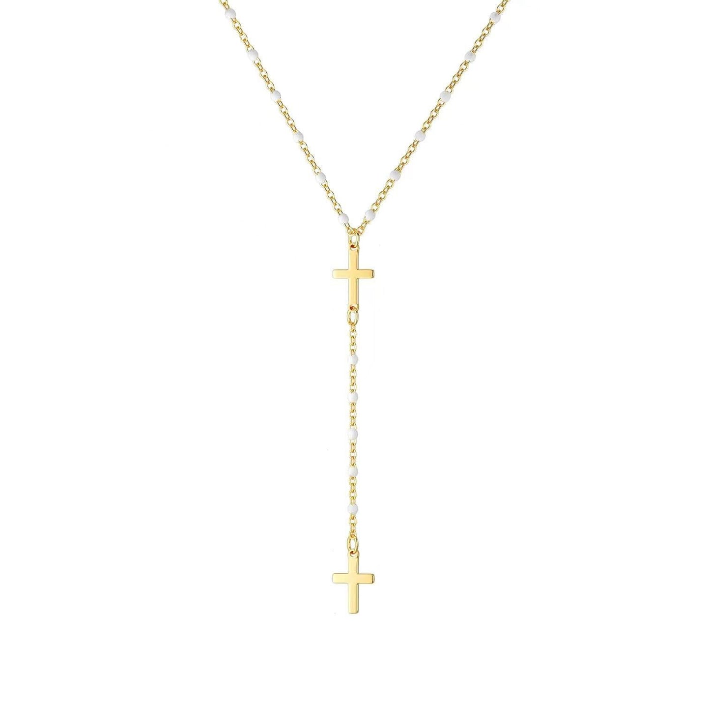 Gold Cross Necklace