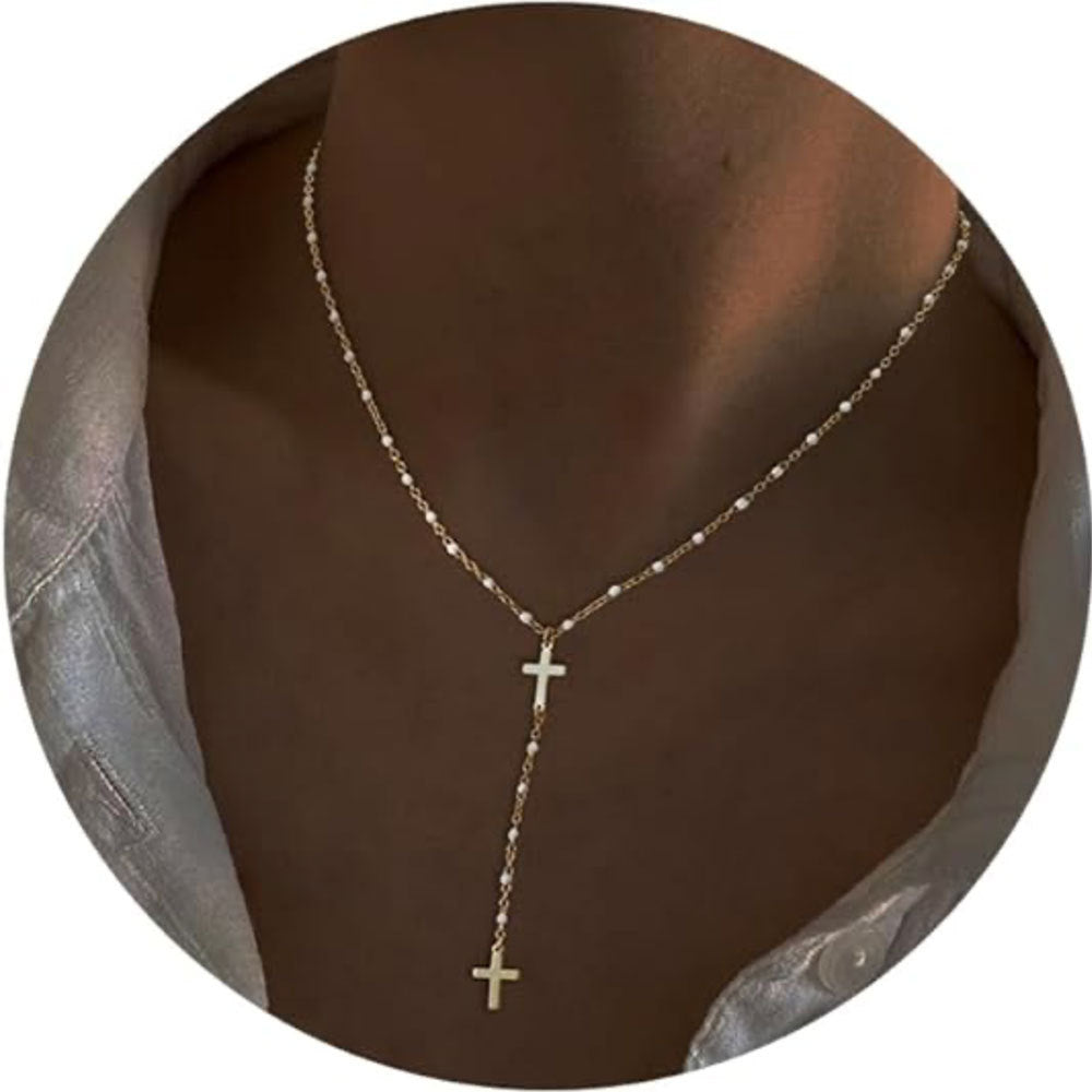 Gold Cross Necklace