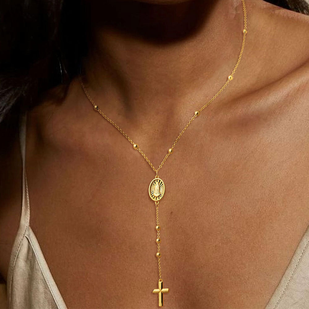 Gold Cross Necklace