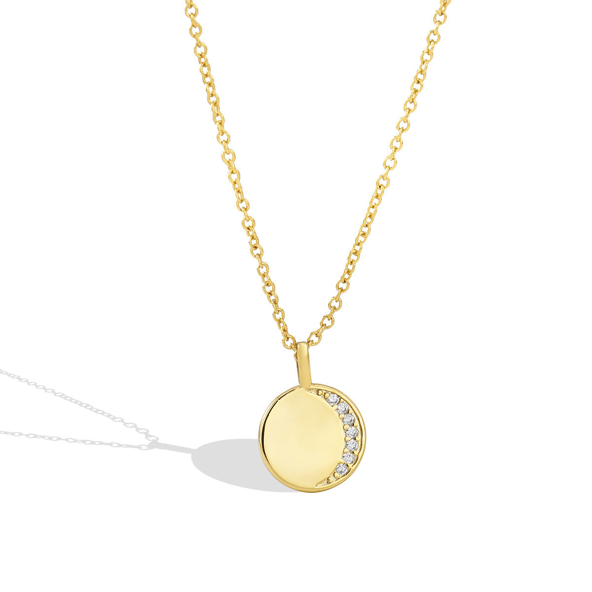 Round Diamond Necklace