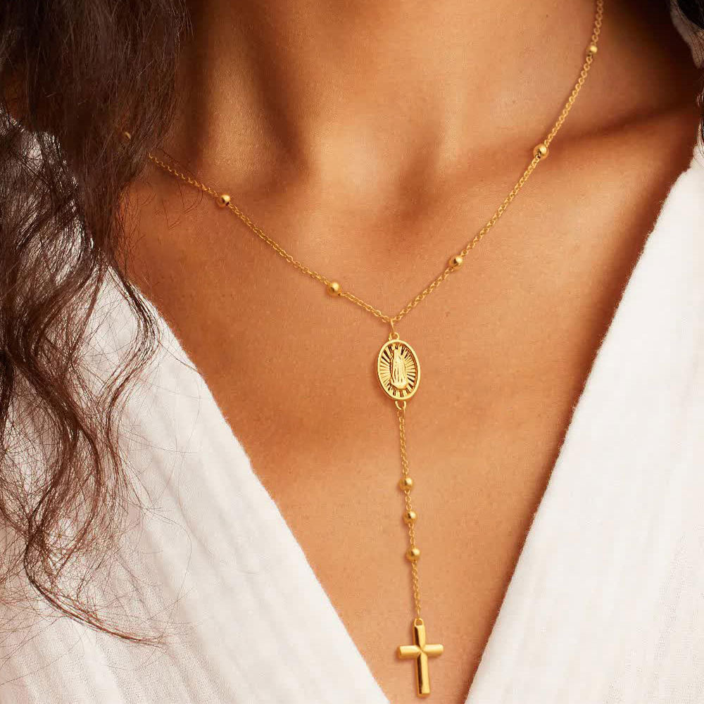 Gold Cross Necklace