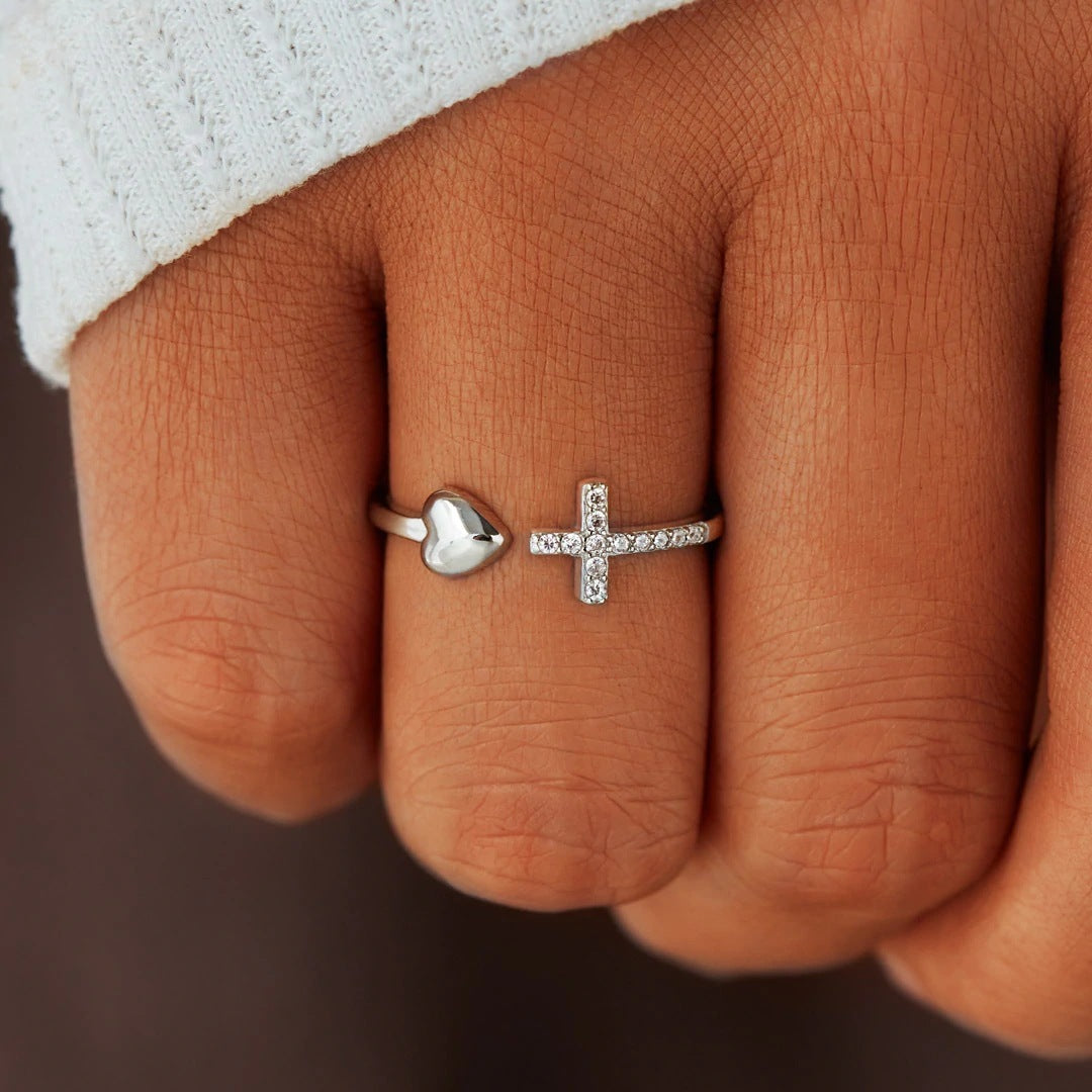 Love Cross Ring