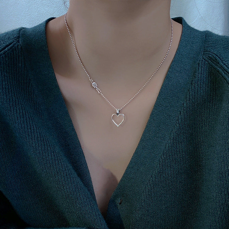 Sterling Silver Heart Necklace